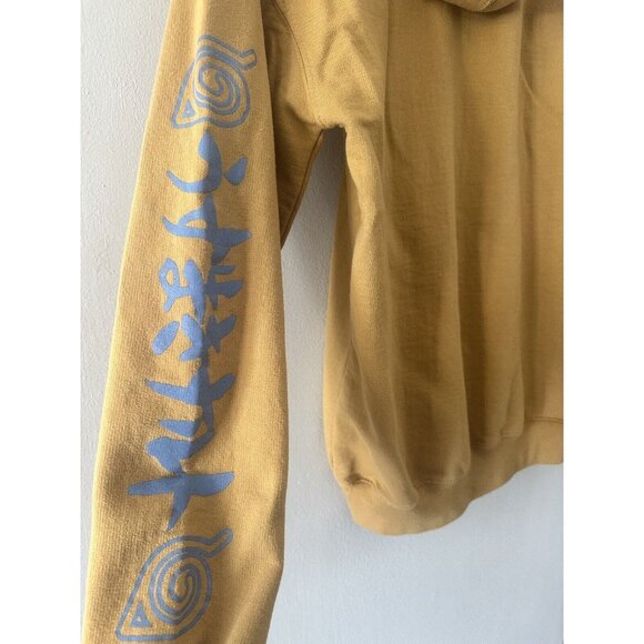Naruto Shippuden Collection Kid Naruto Brown Pullover Hoodie Adult Size Small - Picture 5 of 6
